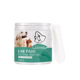 Pet Ear Cleaning Finger Stall Cleaning Cat Dog Ear Mite Earwax Care Meatus Acusticus Cleaning Finger Stall