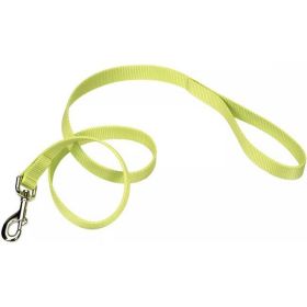 Coastal Pet Single-Ply Nylon Dog Leash Lime Green - 4 feet x 3/8"W